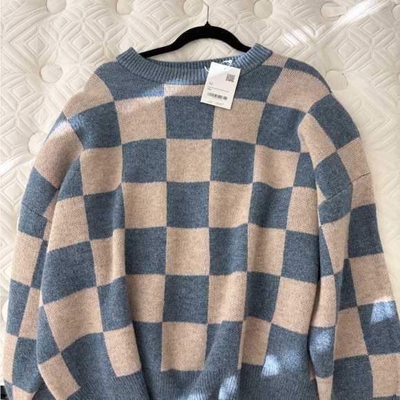 oak and fort vintage checkered sweater - Picture 3 of 3